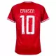 Maillot De Foot Danemark Eriksen 10 Domicile Euro 2024