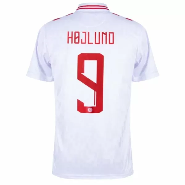 Maillot De Foot Danemark Rasmus Højlund 9 Domicile Euro 2024