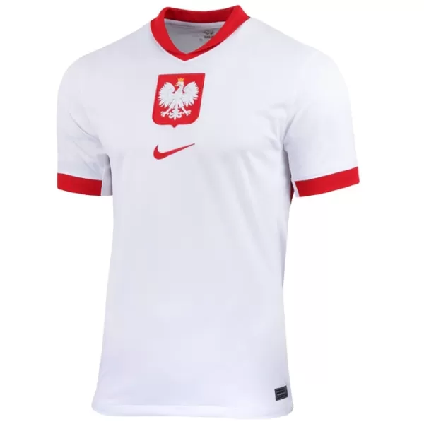 Maillot De Foot Pologne Robert Lewandowski 9 Domicile Euro 2024