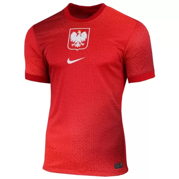 Maillot De Foot Pologne Robert Lewandowski 9 Extérieur Euro 2024