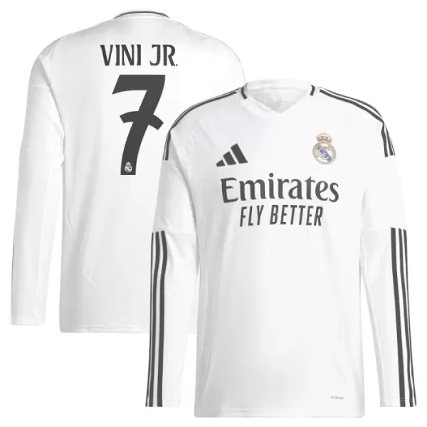 Maillot De Foot Real Madrid Vinicius Junior 7 Domicile 24/25 Manches Longues