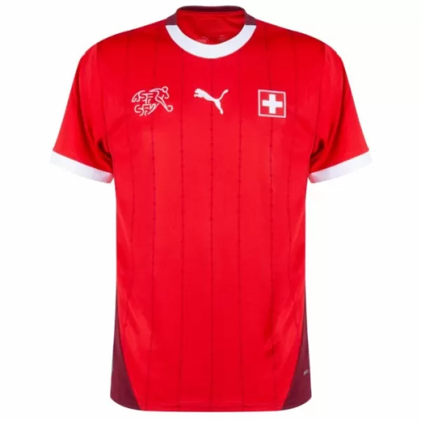 Maillot De Foot Suisse Xhaka 10 Domicile Euro 2024