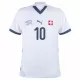 Maillot De Foot Suisse Xhaka 10 Extérieur Euro 2024