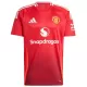 Kit De Football Manchester United Bruno Fernandes 8 Enfant Domicile 24/25