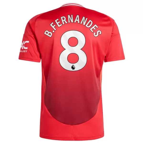 Kit De Football Manchester United Bruno Fernandes 8 Enfant Domicile 24/25