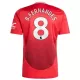 Kit De Football Manchester United Bruno Fernandes 8 Enfant Domicile 24/25