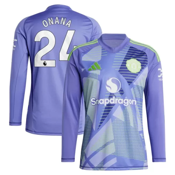 Maillot De Foot Gardien Manchester United Onana 24 Domicile 24/25 Manches Longues