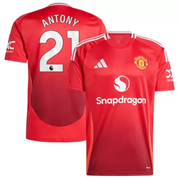 Maillot De Foot Manchester United Antony Santos 21 Domicile 24/25