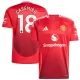 Maillot De Foot Manchester United Casemiro 18 Domicile 24/25