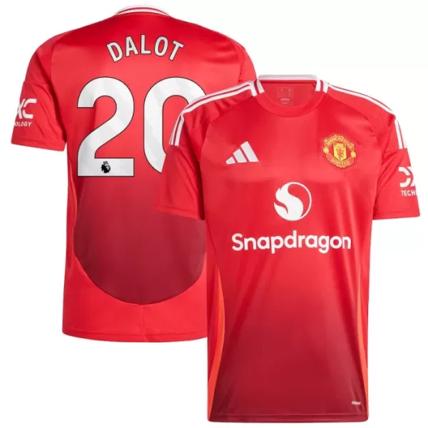 Maillot De Foot Manchester United Diogo Dalot 20 Domicile 24/25