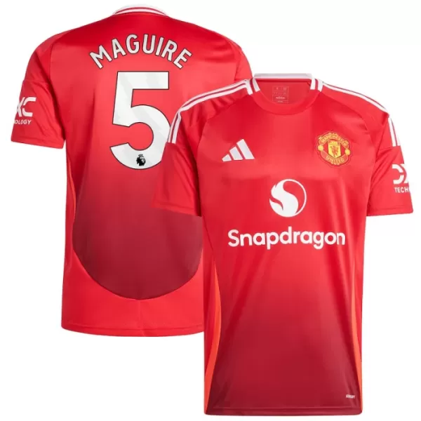 Maillot De Foot Manchester United Harry Maguire 5 Domicile 24/25