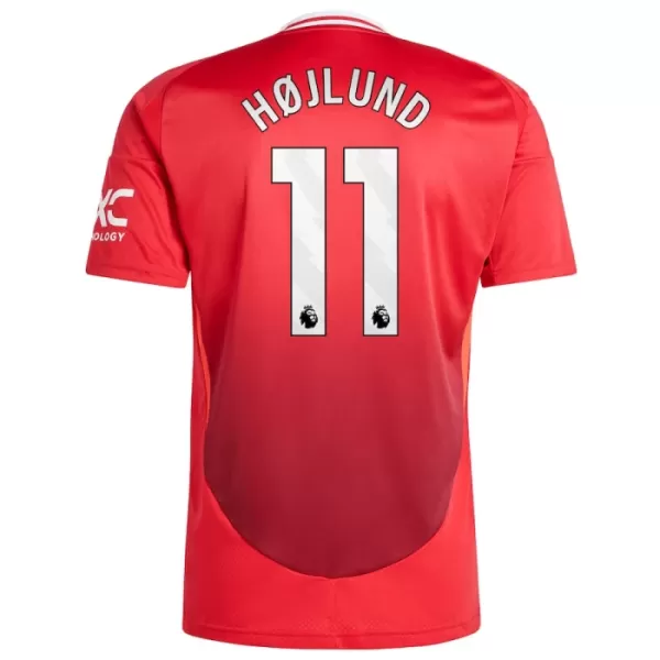 Maillot De Foot Manchester United Rasmus Højlund 11 Domicile 24/25