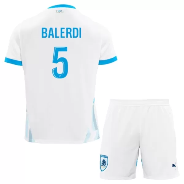 Kit De Football Olympique de Marseille Balerdi 5 Enfant Domicile 24/25