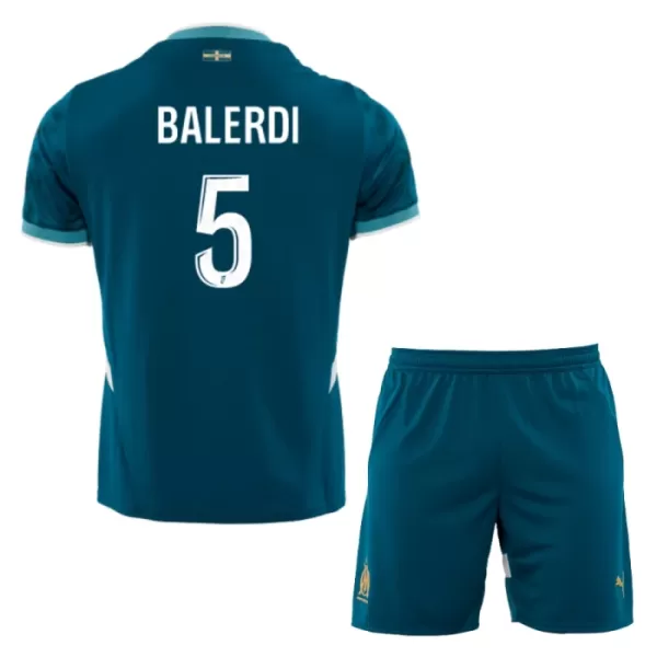 Kit De Football Olympique de Marseille Balerdi 5 Enfant Extérieur 24/25