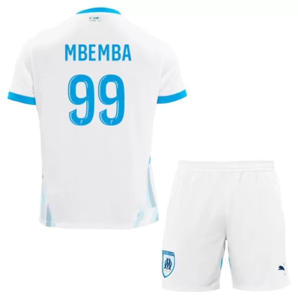 Kit De Football Olympique de Marseille Mbemba 99 Enfant Domicile 24/25