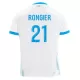 Maillot De Foot Olympique de Marseille Rongier 21 Domicile 24/25