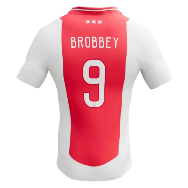 Kit De Football Ajax Amsterdam Brian Brobbey 9 Enfant Domicile 24/25