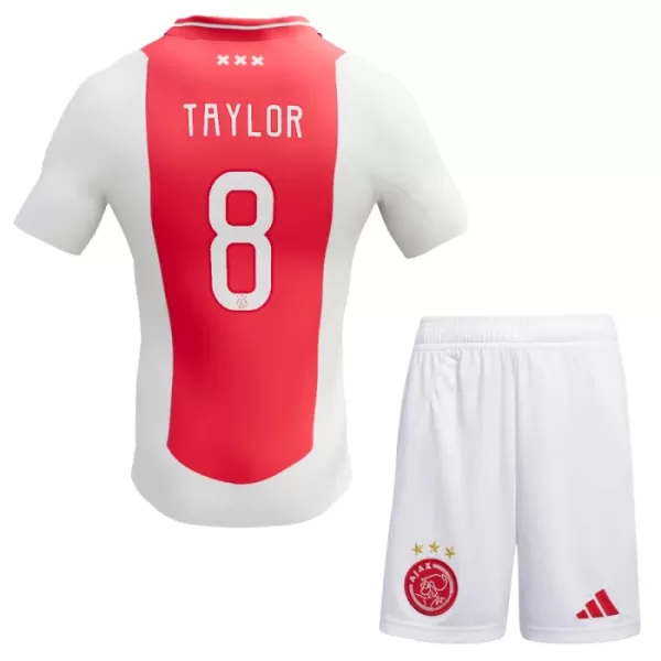 Kit De Football Ajax Amsterdam Kenneth Taylor 8 Enfant Domicile 24/25