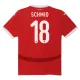 Maillot De Foot Autriche Romano Schmid 18 Domicile Euro 2024