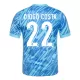 Maillot De Foot Gardien Portugal Diogo Costa 22 Euro 2024 Bleu