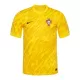 Maillot De Foot Gardien Portugal Diogo Costa 22 Euro 2024 Jaune