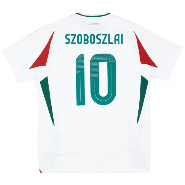 Maillot De Foot Hongrie Szoboszlai 10 Extérieur Euro 2024