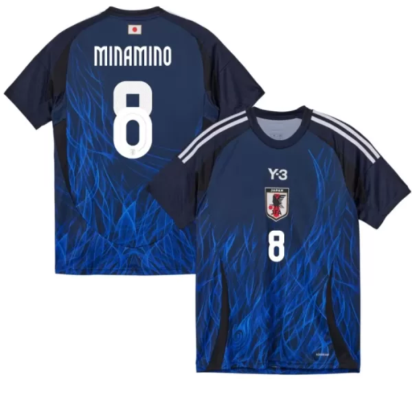 Maillot De Foot Japon Minamino 8 Domicile 24/25