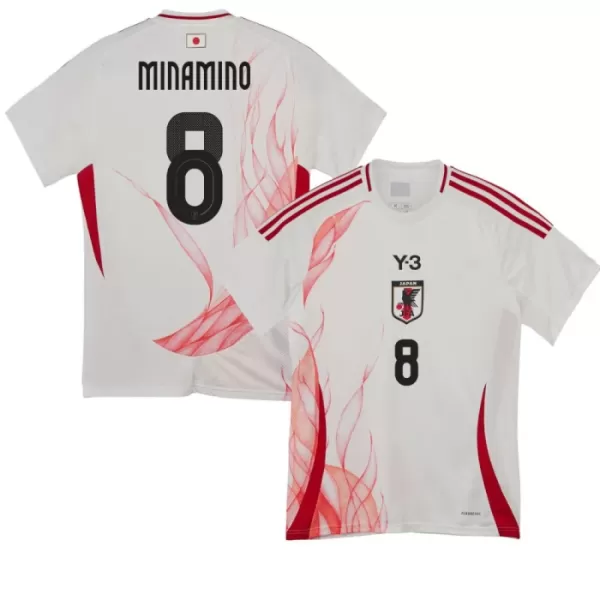 Maillot De Foot Japon Minamino 8 Extérieur 24/25