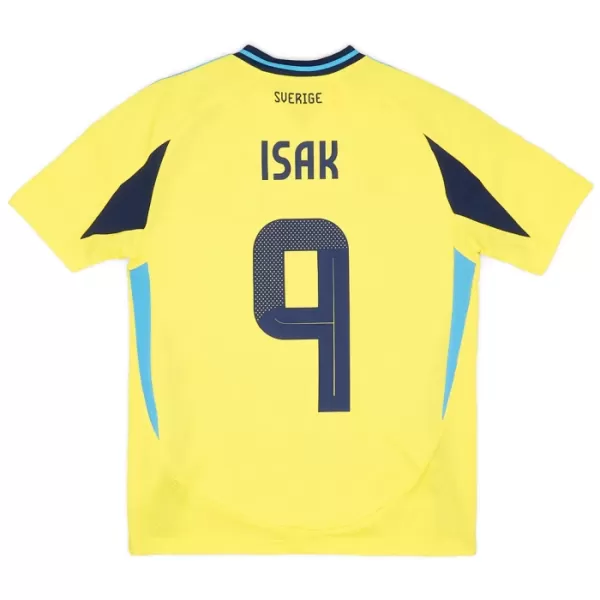 Maillot De Foot Suède Isak 9 Domicile 2024