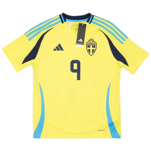 Maillot De Foot Suède Isak 9 Domicile 2024