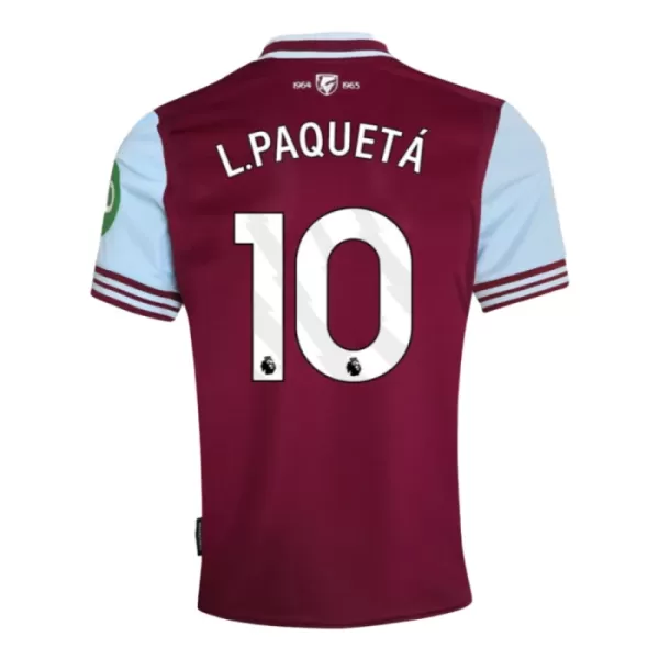 Maillot De Foot West Ham United L. Paqueta 10 Domicile 24/25