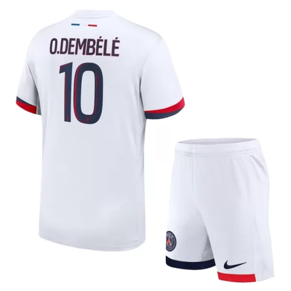 Kit De Football Paris Saint-Germain Ousmane Dembélé 10 Enfant Extérieur 24/25