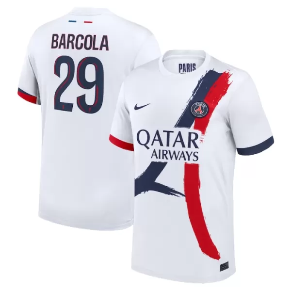 Maillot De Foot Paris Saint-Germain Bradley Barcola 29 Extérieur 24/25