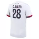 Maillot De Foot Paris Saint-Germain Carlos Soler 28 Extérieur 24/25