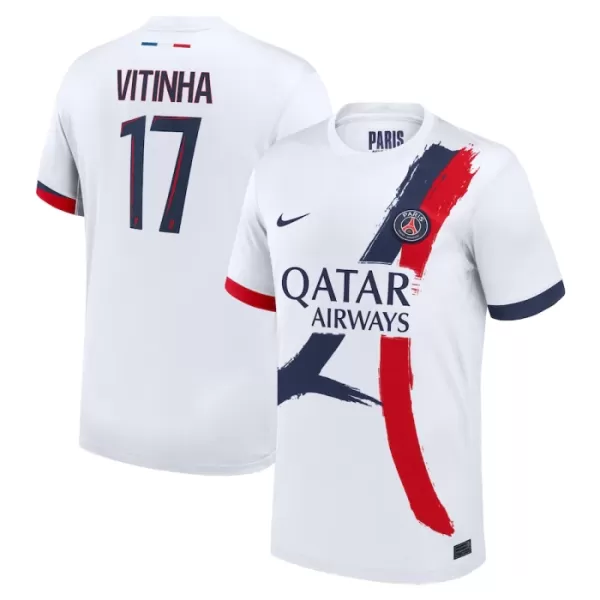 Maillot De Foot Paris Saint-Germain Vitinha 17 Extérieur 24/25