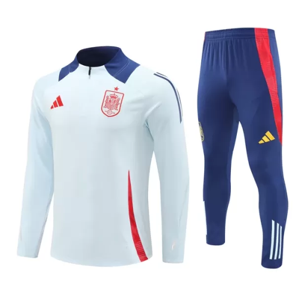 Espagne Kit de Sweat-shirt d’entraînement 24/25 Blanc