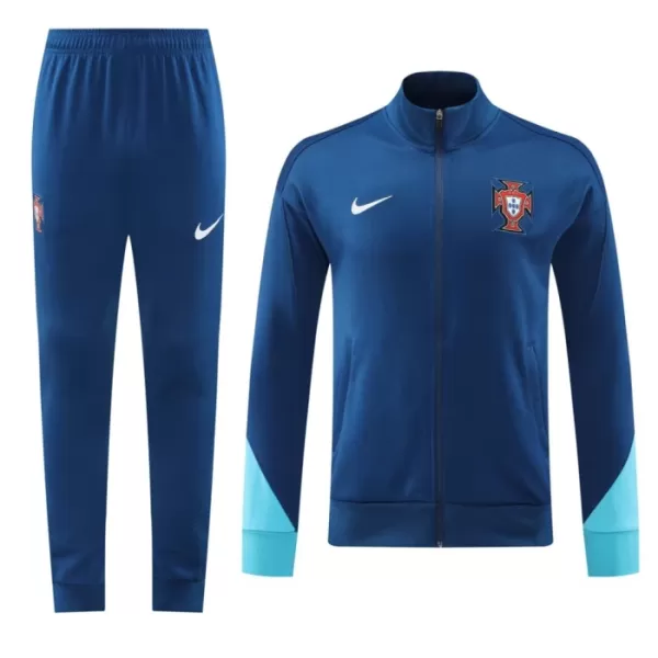 Portugal Ensemble Vestes d'Entraînement 24/25 Bleu