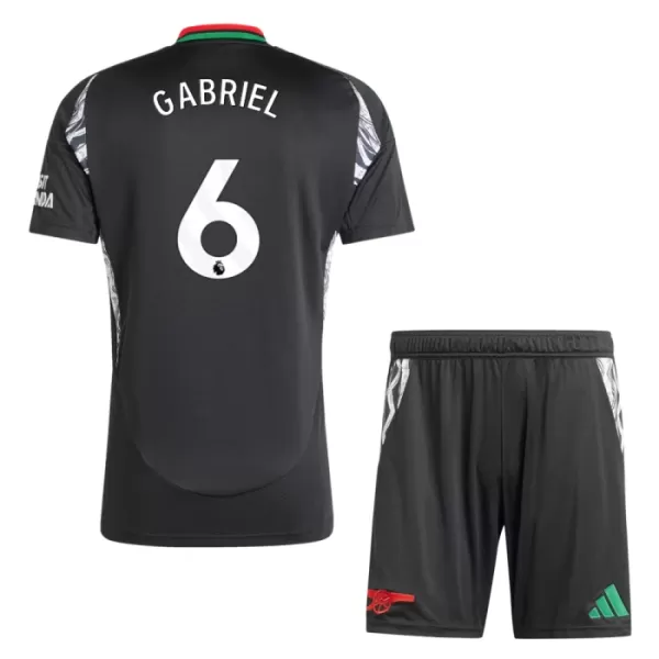 Kit De Football Arsenal Gabriel 6 Enfant Extérieur 24/25