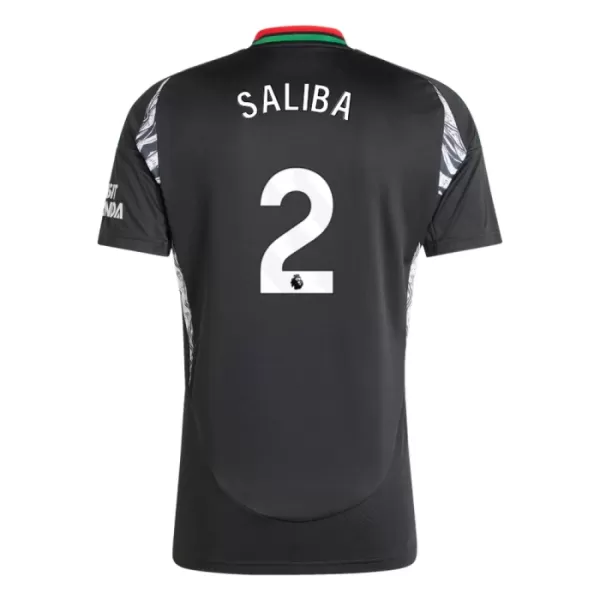 Maillot De Foot Arsenal Saliba 2 Extérieur 24/25