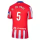 Maillot De Foot Atlético Madrid Rodrigo de Paul 5 Domicile 24/25