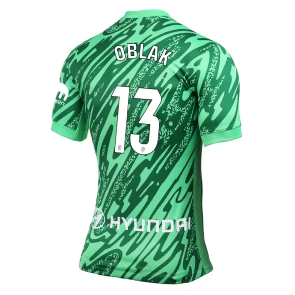 Maillot De Foot Gardien Atlético Madrid Jan Oblak 13 Extérieur 24/25