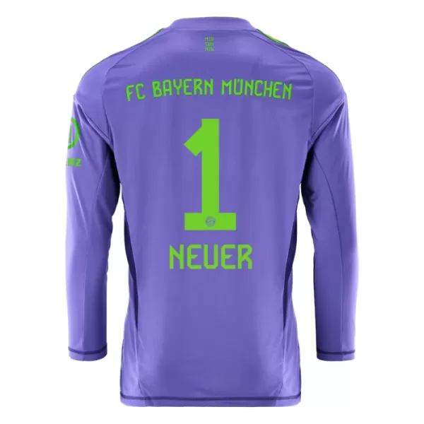 Kit De Football Gardien FC Bayern Munich Manuel Neuer 1 Enfant Extérieur 24/25