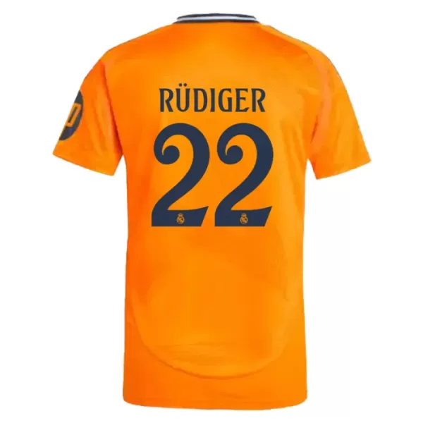 Maillot De Foot Real Madrid Antonio Rudiger 22 Extérieur 24/25