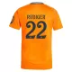 Maillot De Foot Real Madrid Antonio Rudiger 22 Extérieur 24/25