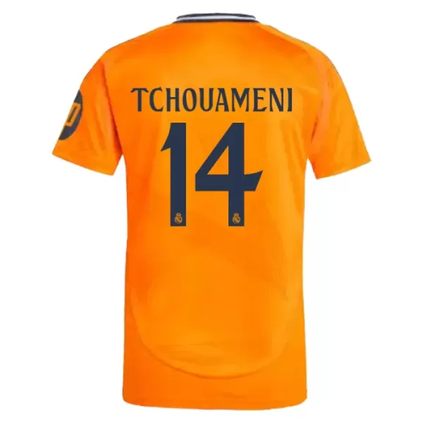 Maillot De Foot Real Madrid Aurélien Tchouaméni 14 Extérieur 24/25