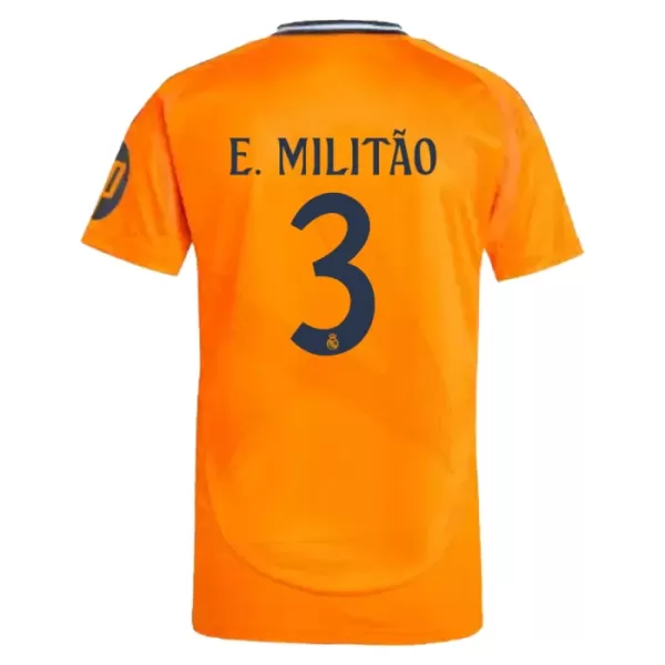 Maillot De Foot Real Madrid Éder Militão 3 Extérieur 24/25