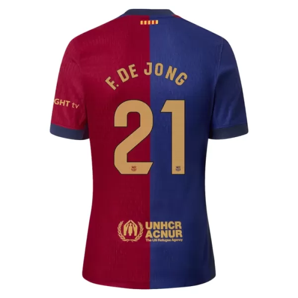 Kit De Football FC Barcelone Frenkie de Jong 21 Enfant Domicile 24/25