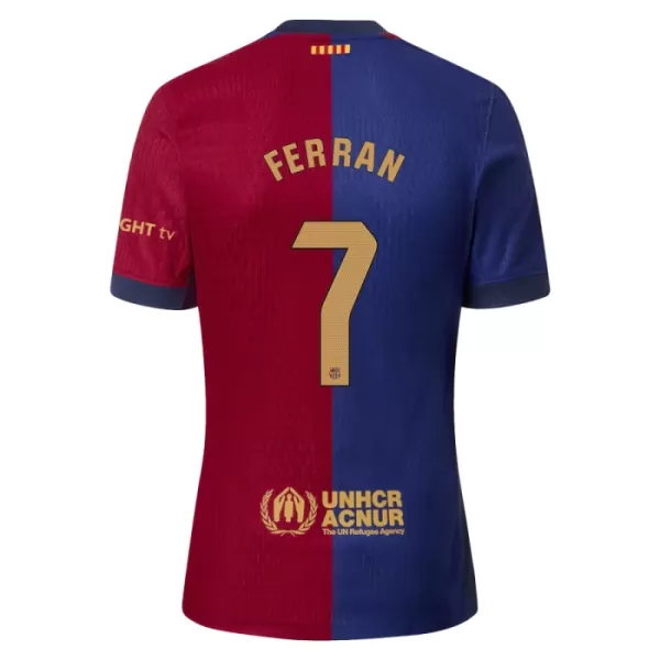 Maillot De Foot FC Barcelone Ferran Torres 7 Domicile 24/25