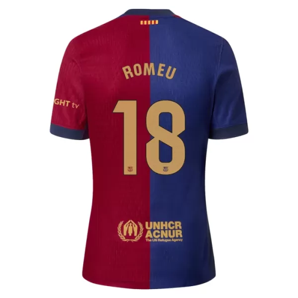 Maillot De Foot FC Barcelone Romeu 18 Domicile 24/25