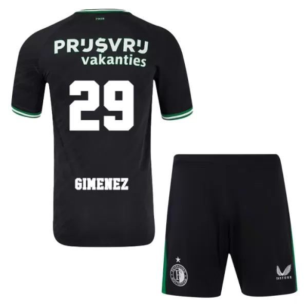 Kit De Football Feyenoord Rotterdam Santiago Gimenez 29 Enfant Extérieur 24/25